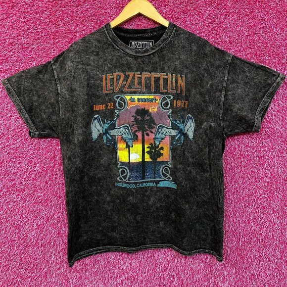 led zeppelin Other - Led Zeppelin In Concert Inglewood California T-Shirt XL